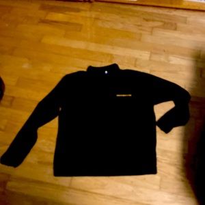 Men’s Antigua brand  pull over top with half zip front Washington Sports